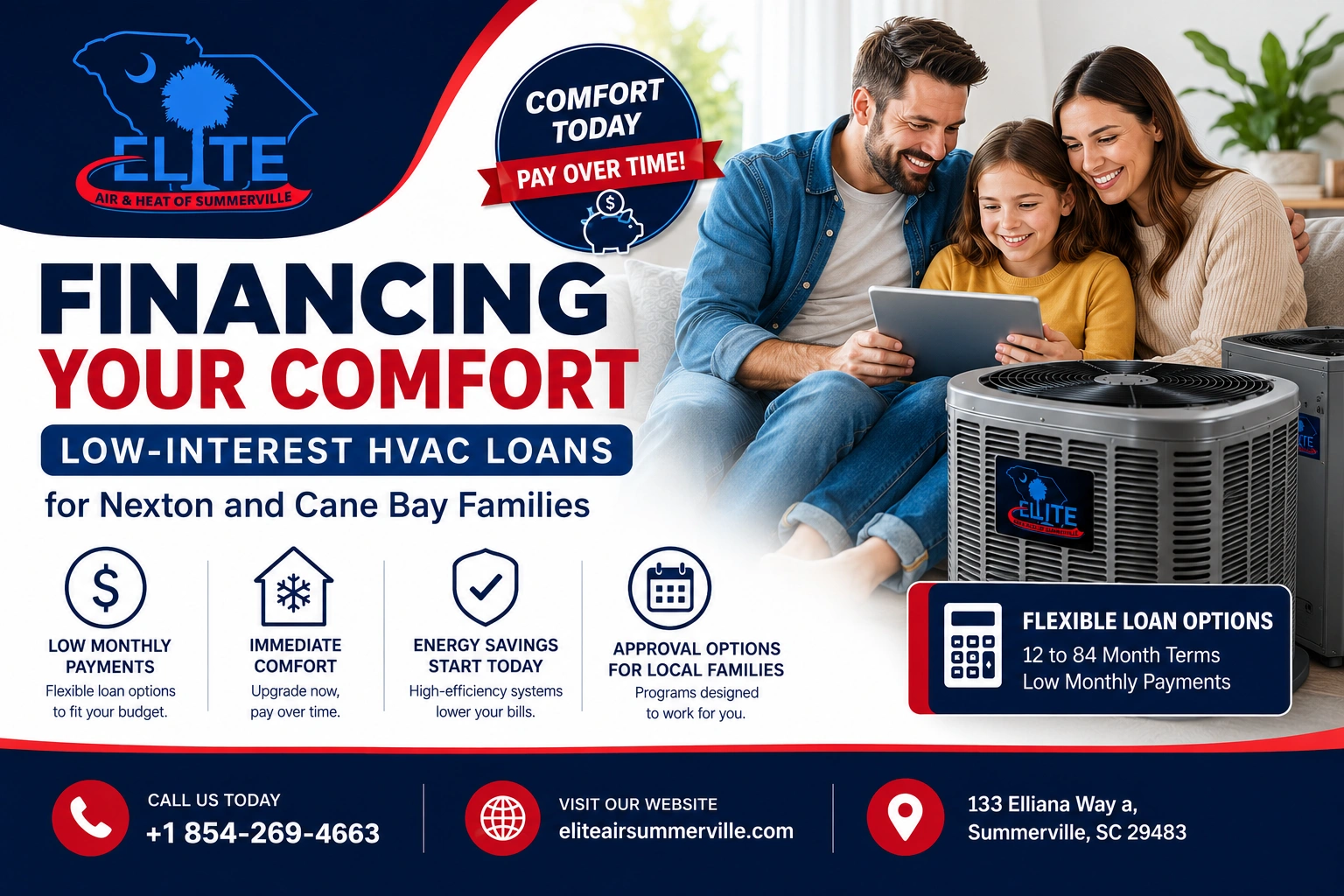 Financing comfort