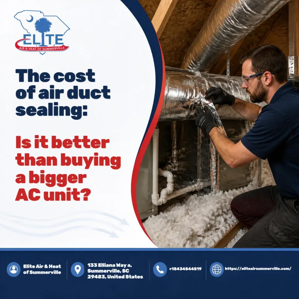 The Cost of Air Duct Sealing: Is It Better Than Buying a Bigger AC Unit?