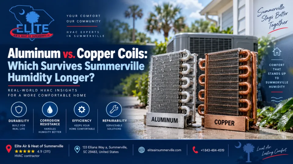 Aluminum vs. Copper Coils: Which Survives Summerville Humidity Longer?