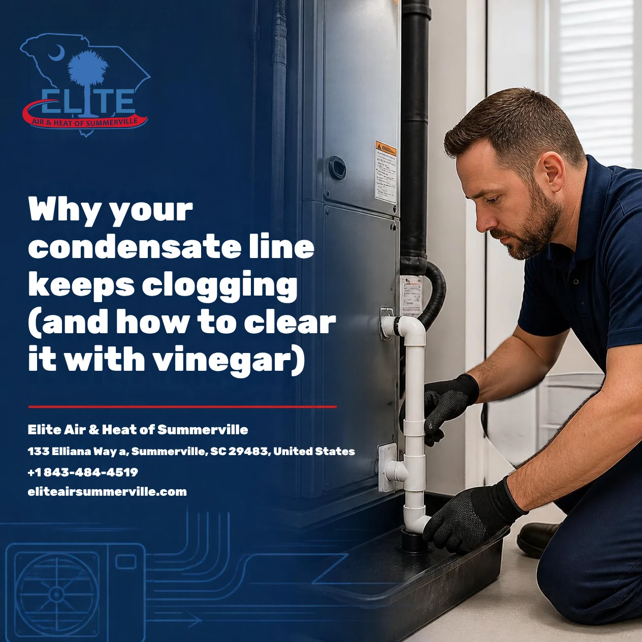 Why Your Condensate Line Keeps Clogging And How to Clear It With Vinegar