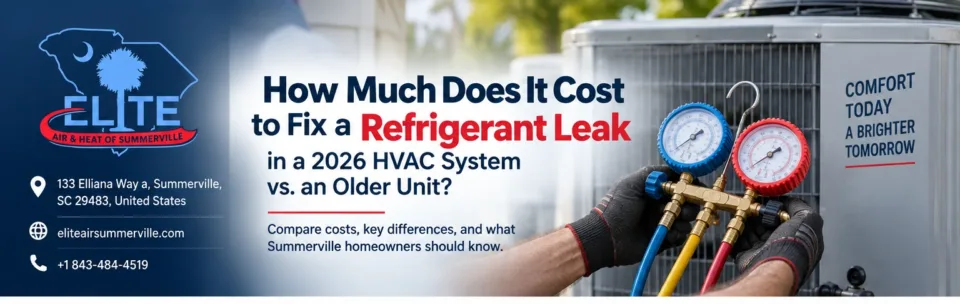 How Much Does It Cost to Fix a Refrigerant Leak in a 2026 HVAC System vs. an Older Unit?