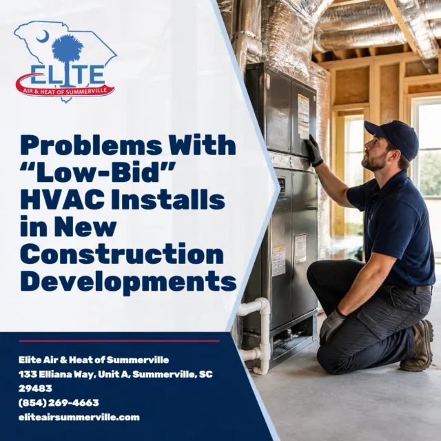 Problems With “Low-Bid” HVAC Installs in New Construction Developments